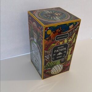 Silver Patron Limited Edition Decorative Tin Box - Multicolor